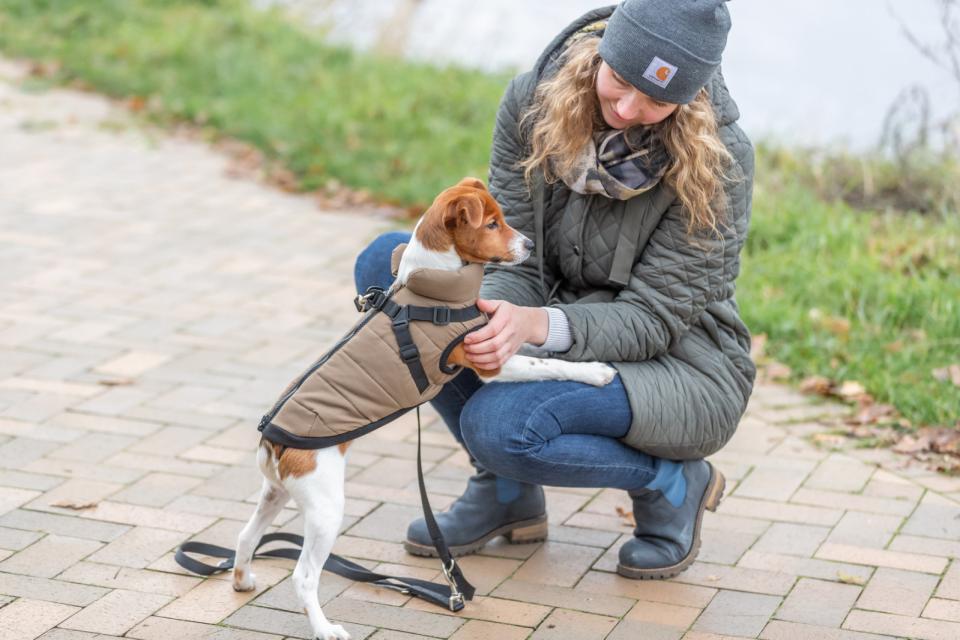 Trixie Pirou vinterjacka med sele