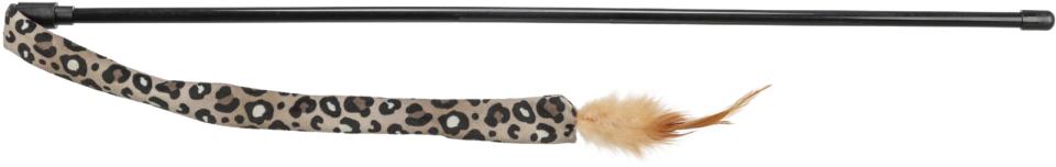 Trixie drillepind, plastik, plys, katteurt