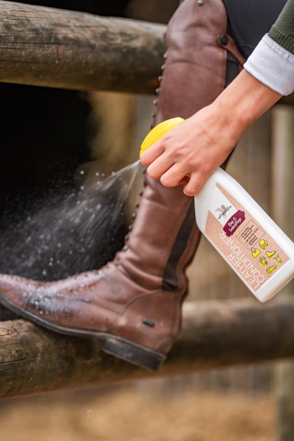 Bense & Eicke läderbalsam - steg 2