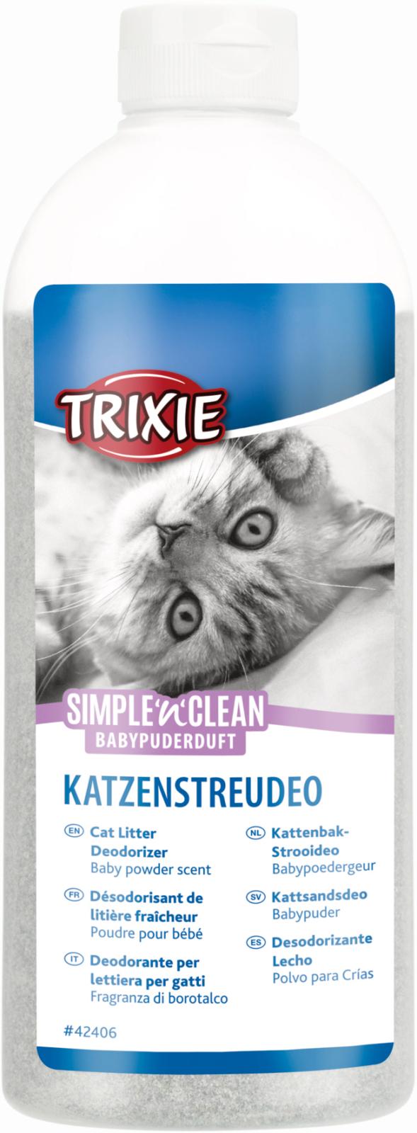 Trixie Simple'n'Clean deodorant för katttoalett