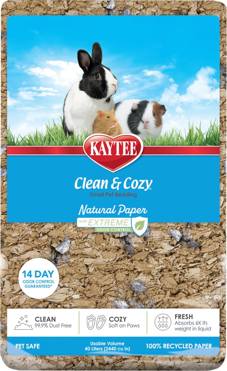 Kaytee Clean & Cozy Natural Extreme Odor strøelse