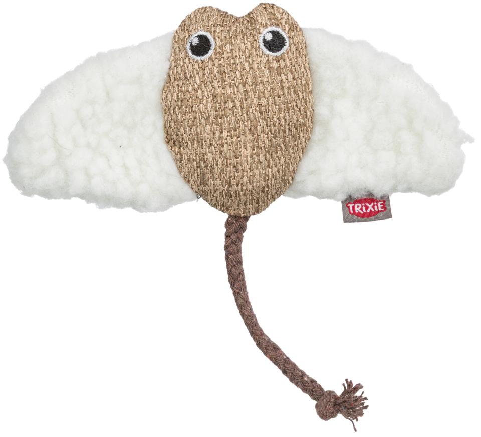 Trixie Stingray legetøj, plys/stof, katteurt