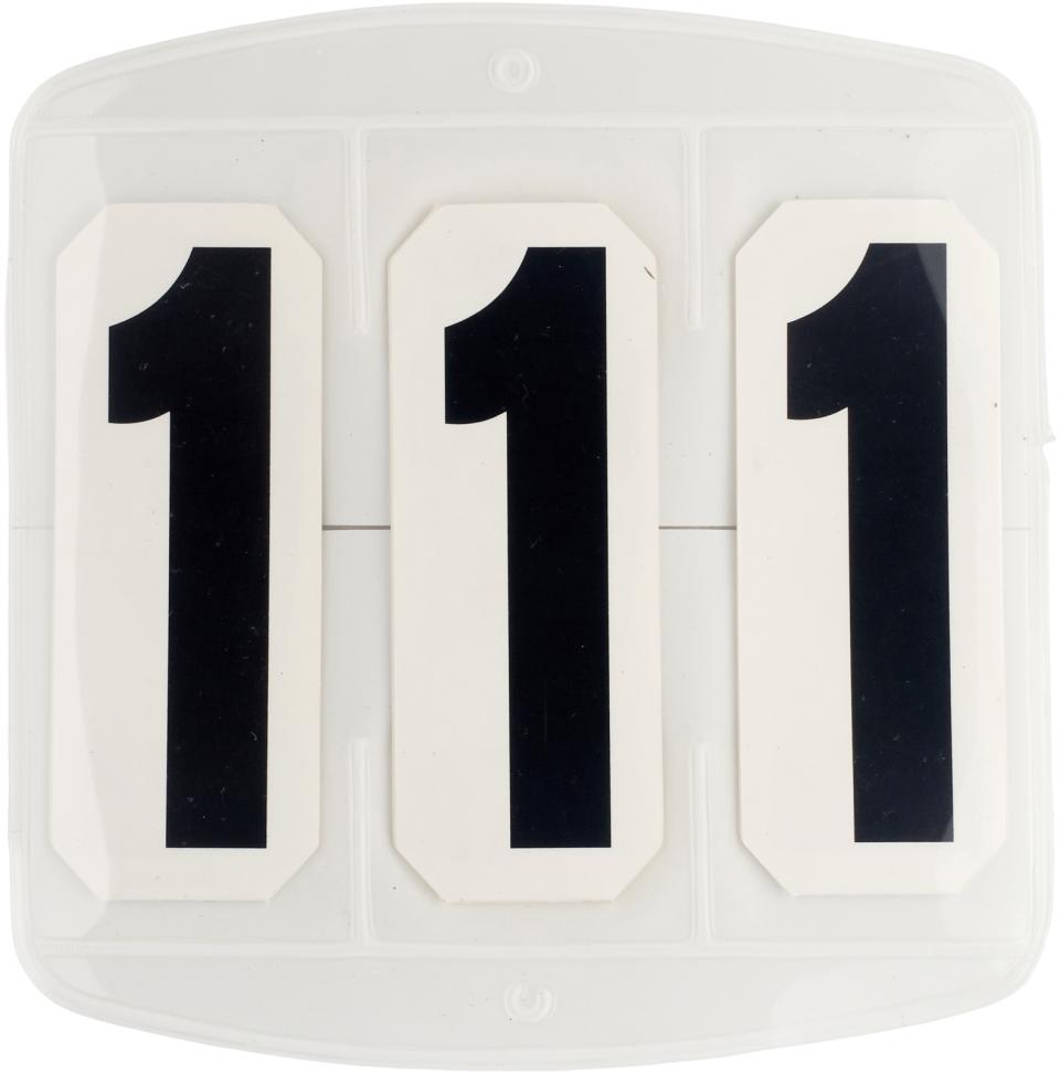 HorseGuard Competition number w/velcro