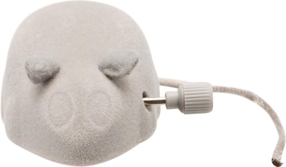 Filzmaus zum Aufziehen, Kunststoff