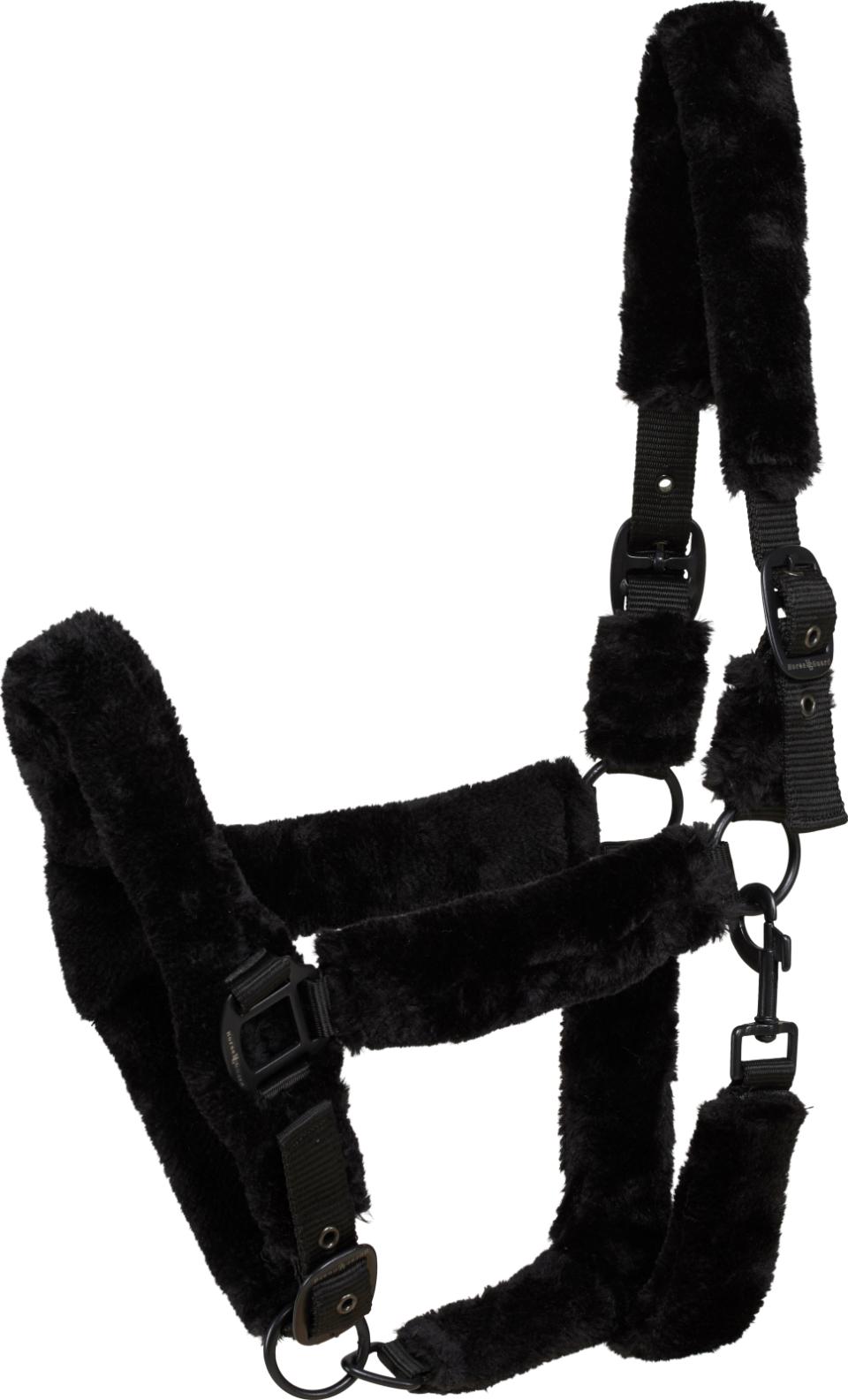 HorseGuard Clint faux fur halter