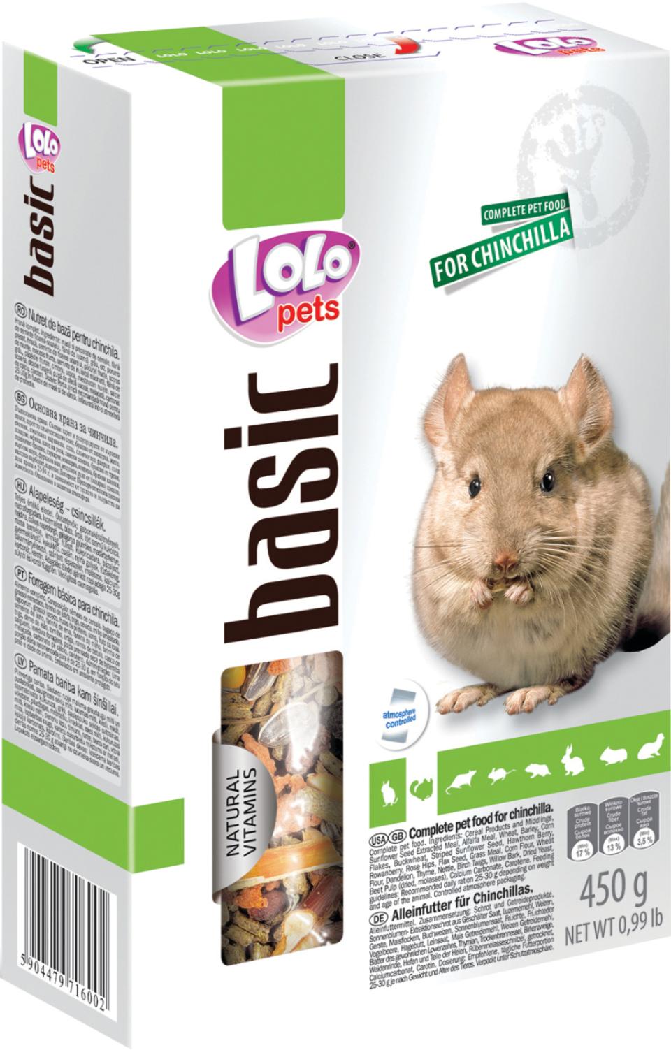 Lolo Pets Chinchillafoder