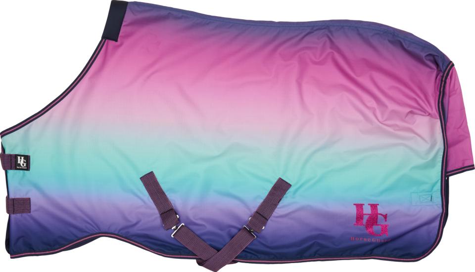 HorseGuard Gradient Regendecke mit Fleecefutter