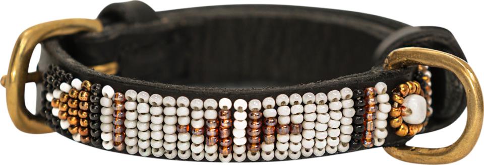 Kampuni handmade dog collar Micro Swahili