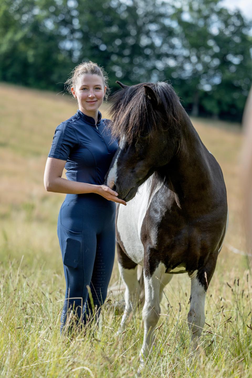 Equipage Awesome kurzärmeliges Reithemd