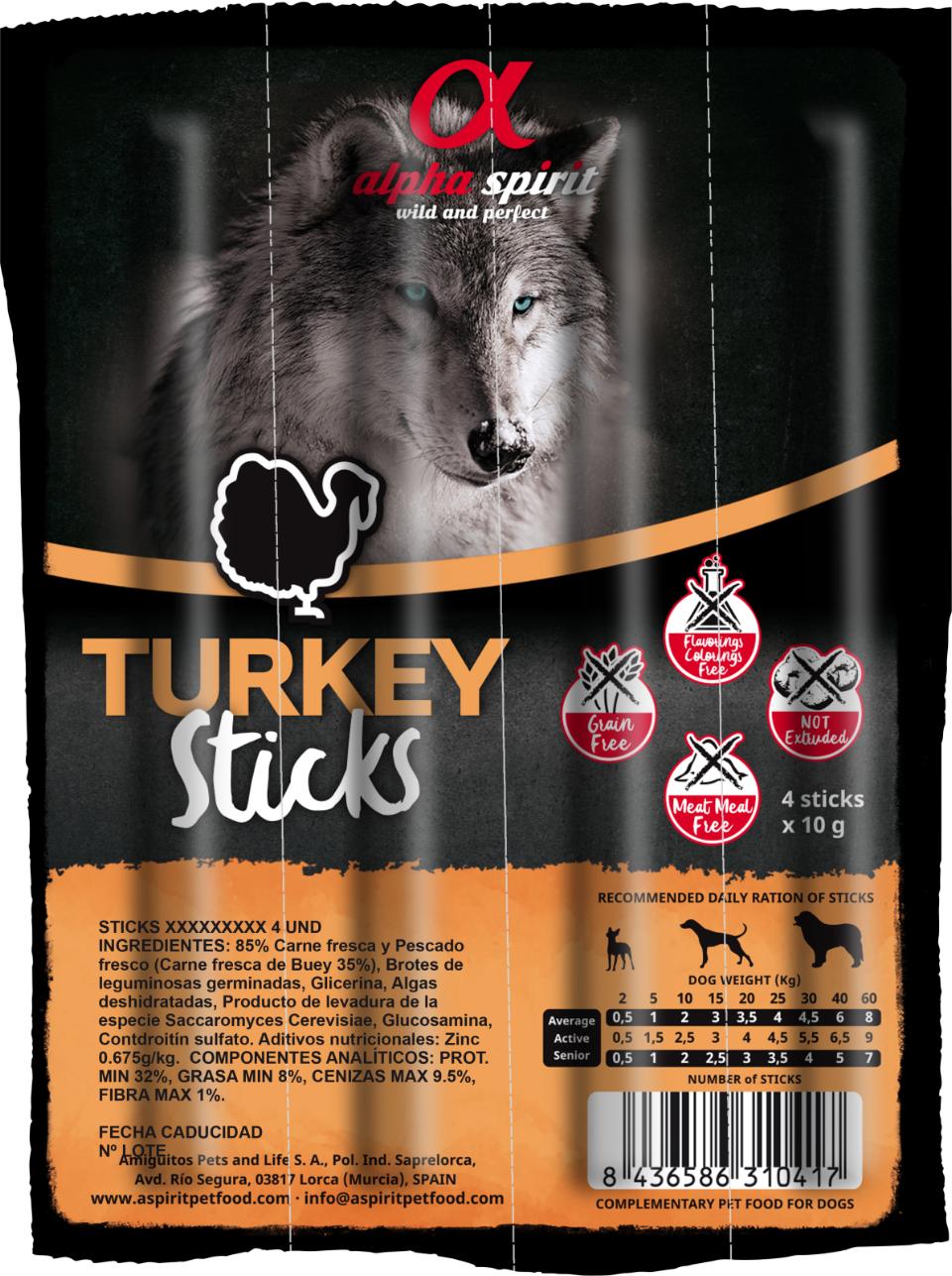 AlphaSpirit Turkey Stick (kalkun)