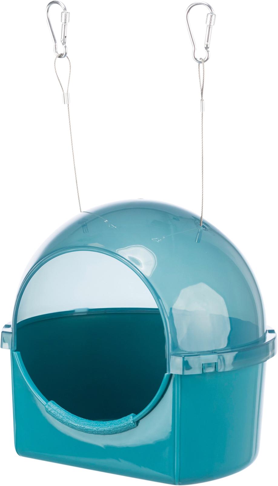 Bath house for placing in the cage