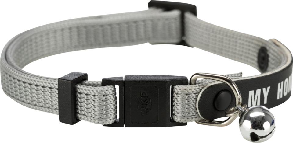 Katthalsband med Adressfack