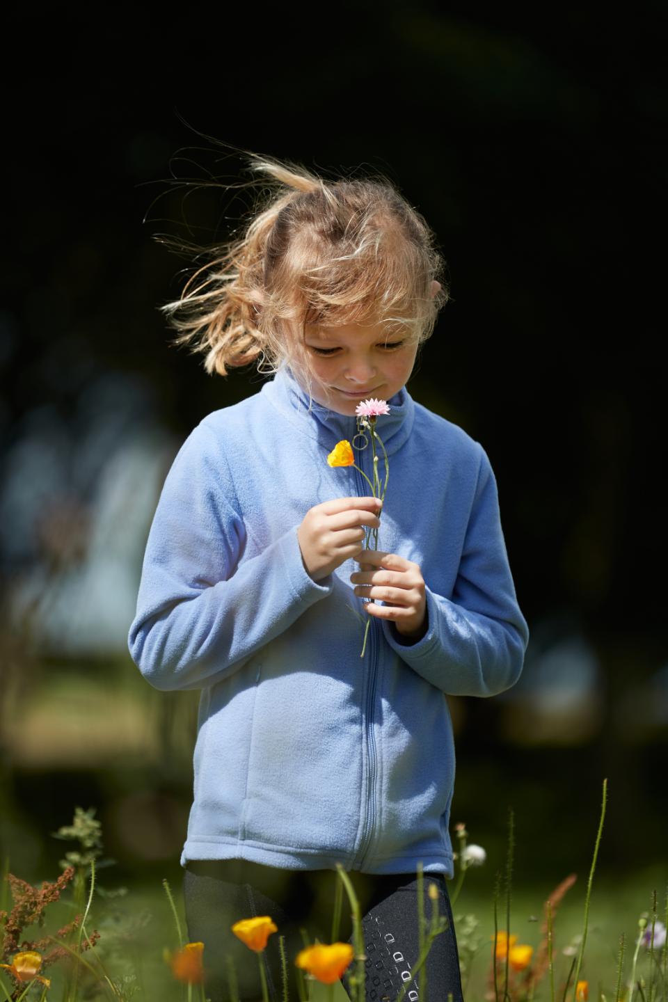 Equipage Gilly ride fleece cardigan för barn