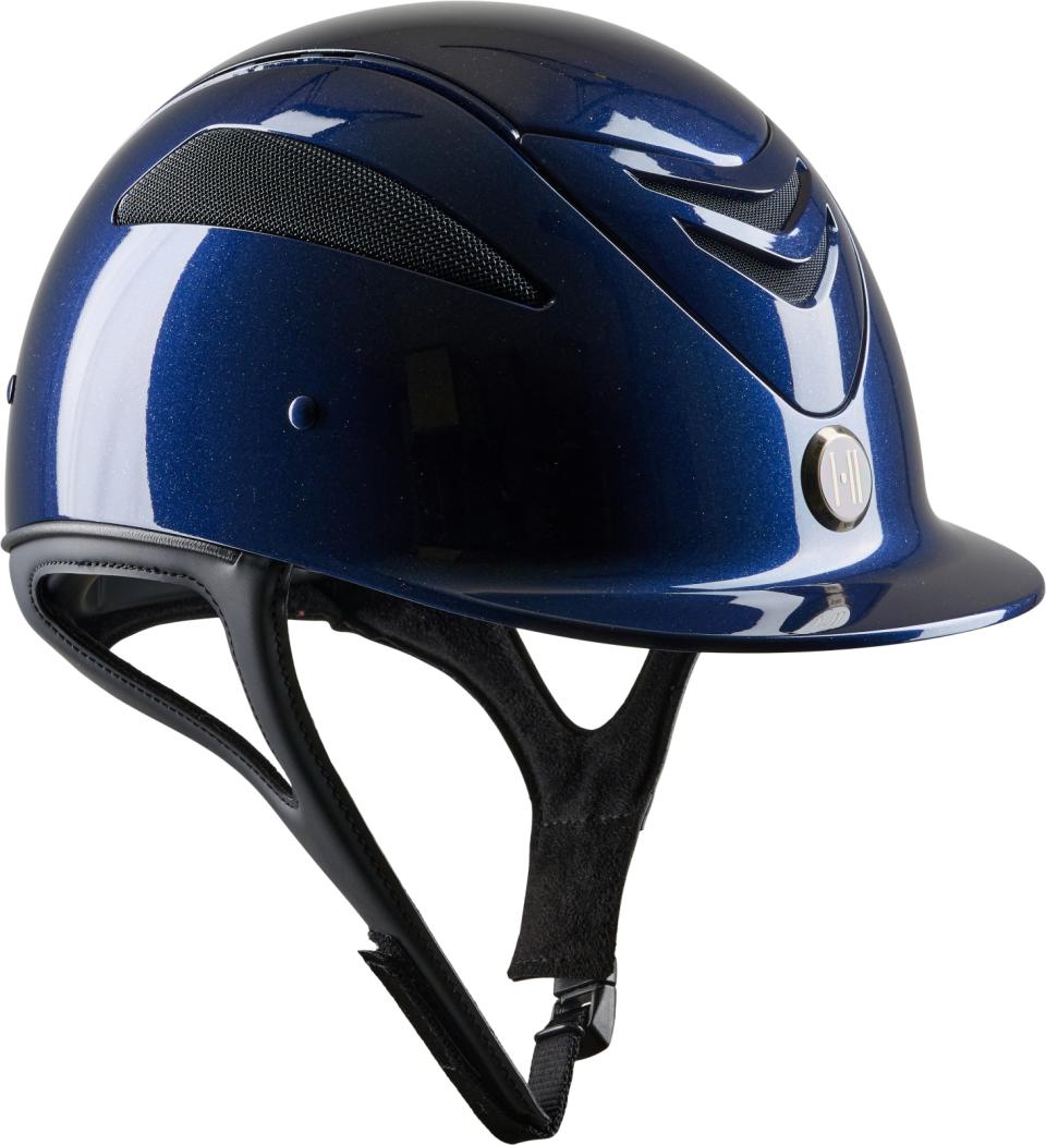 One K Defender Pro riding helmet Glossy with shimmer effect