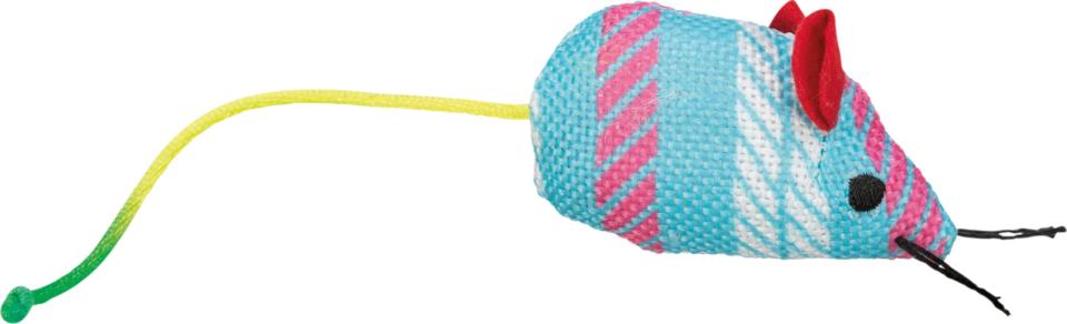 Mouse, fabric, catnip 7cm