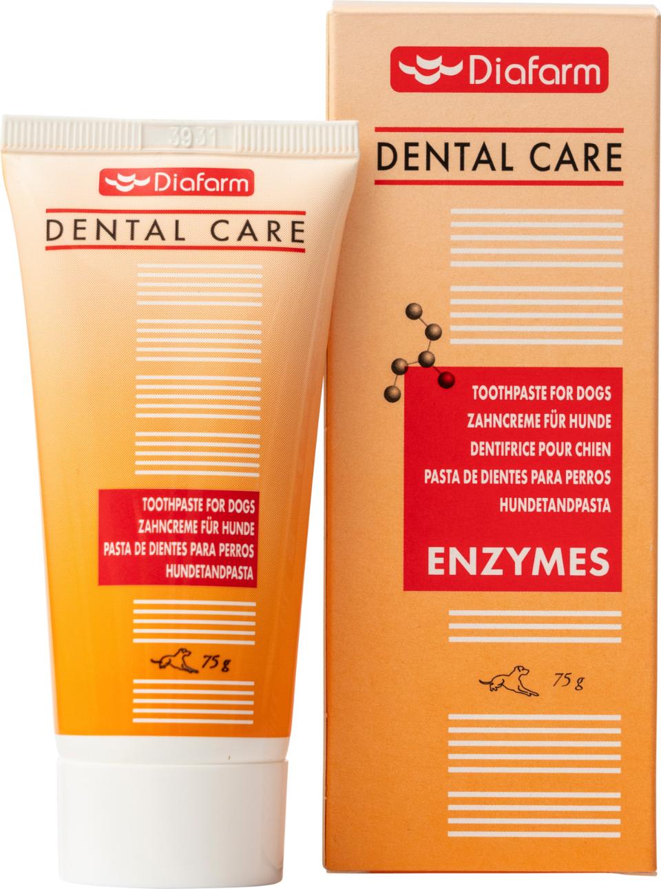 Toothpaste for dogs - enzymes