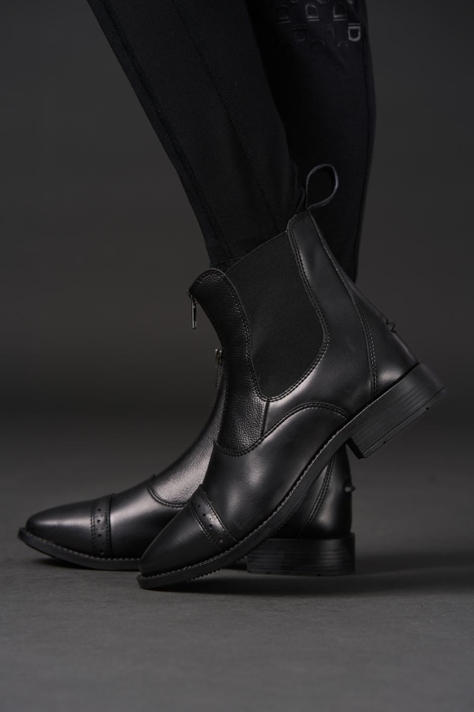 Equipage Farrow Jodhpur-Stiefel, veganes Leder