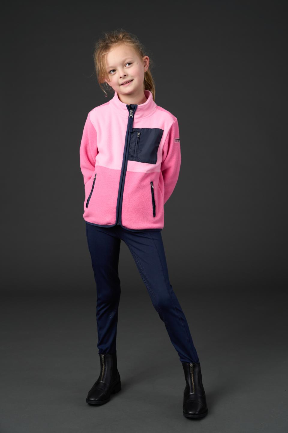 Equipage Minna Zip Fleece Reitjacke für Kinder