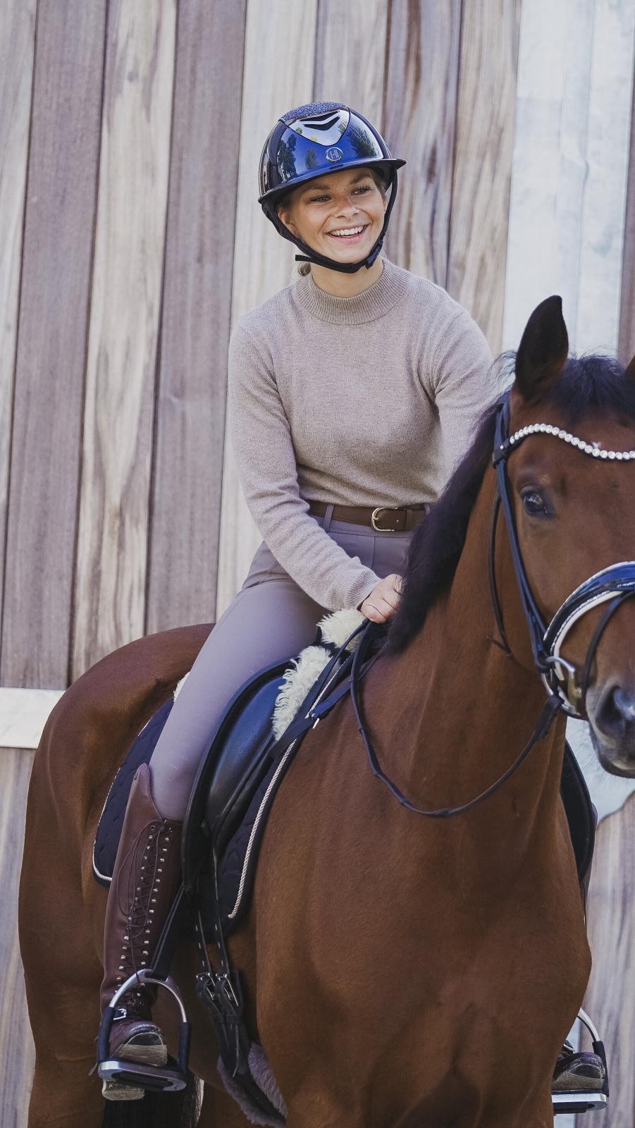 One K Avancé Convertible Reithelm - Glänzend