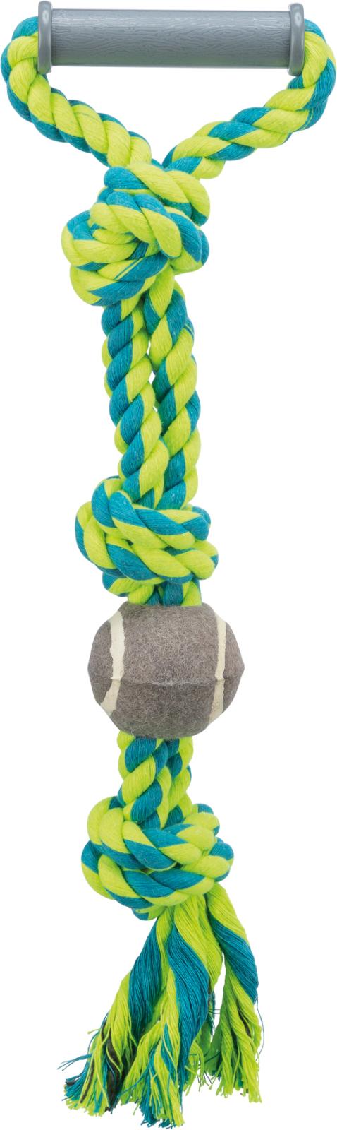 Playing Rope with Tennis Ball