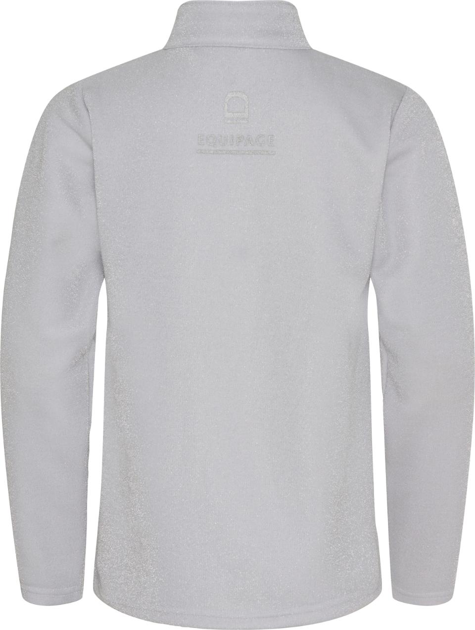 Equipage Shimmer Reithemd half-zip und lang Ärmeln