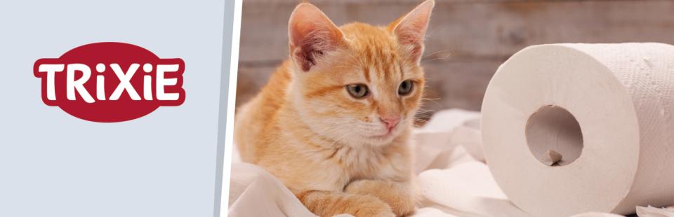 Magnet skilt t. Tego reol kattebakke