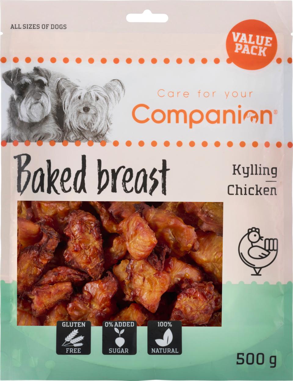 Companion Baked breast (chicken) - Value Pack
