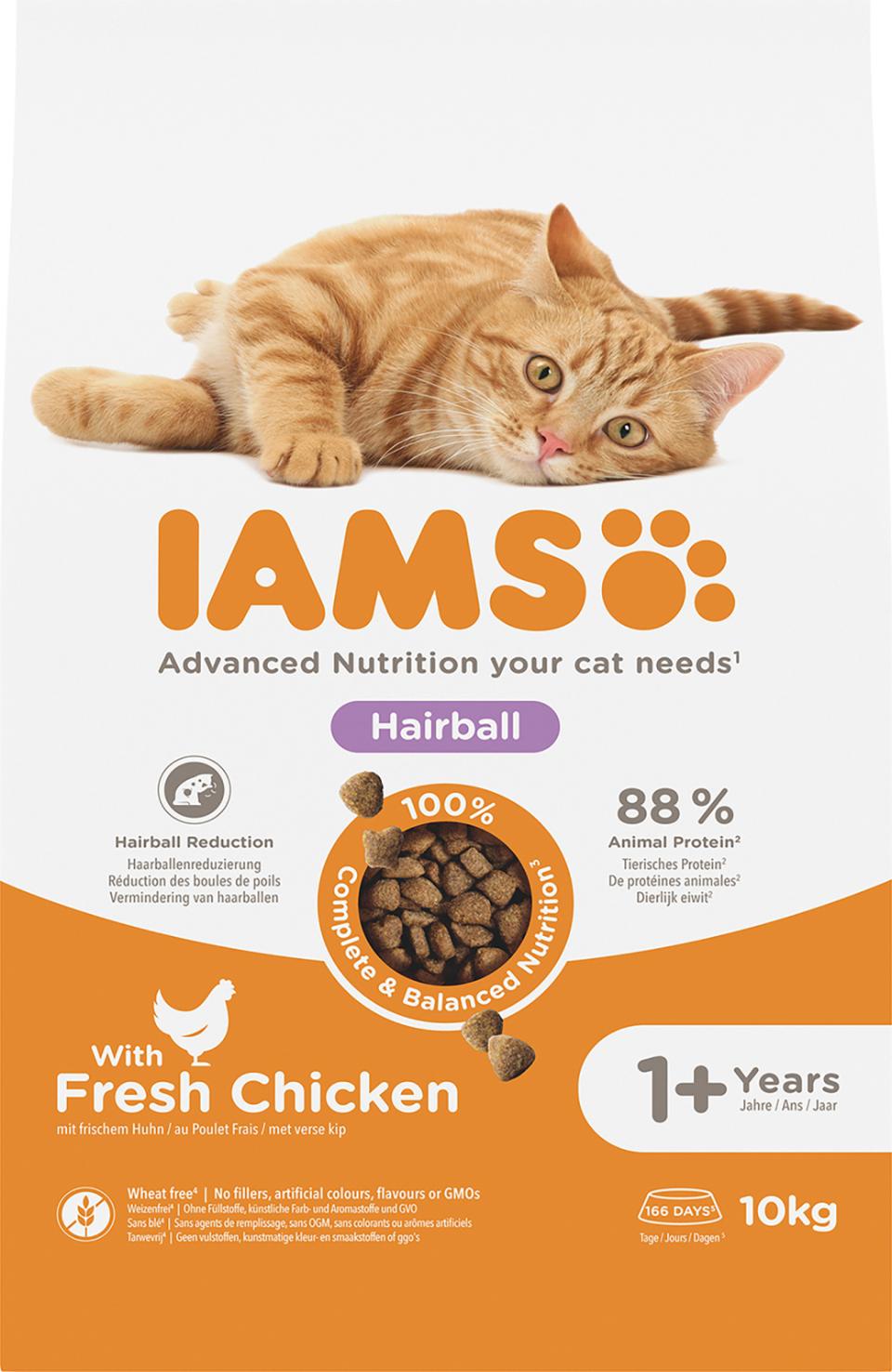 IAMS CAT Vitality Adult Hairball