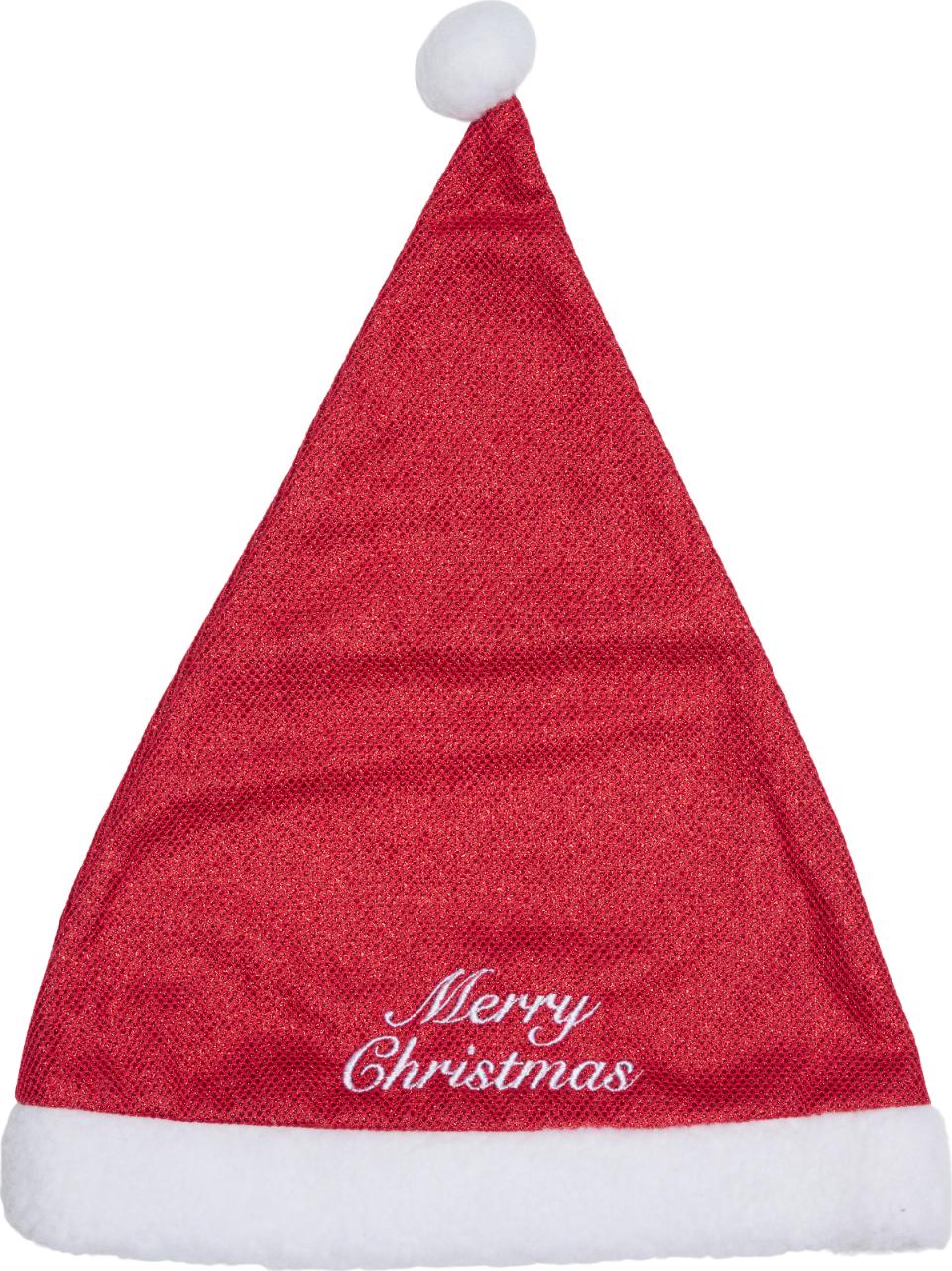 Horse Guard-Weihnachtsmannmütze mit Glitter für Helm