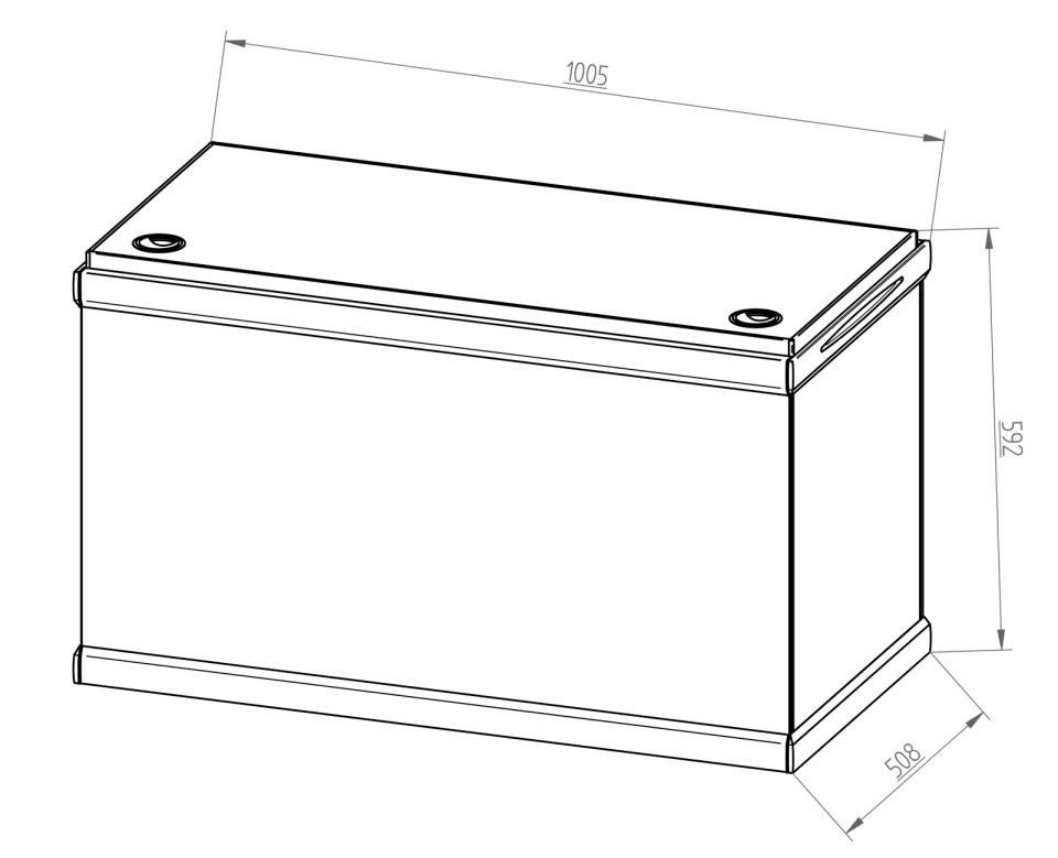 AkvaStabil MOVE aquarium - 275 liters