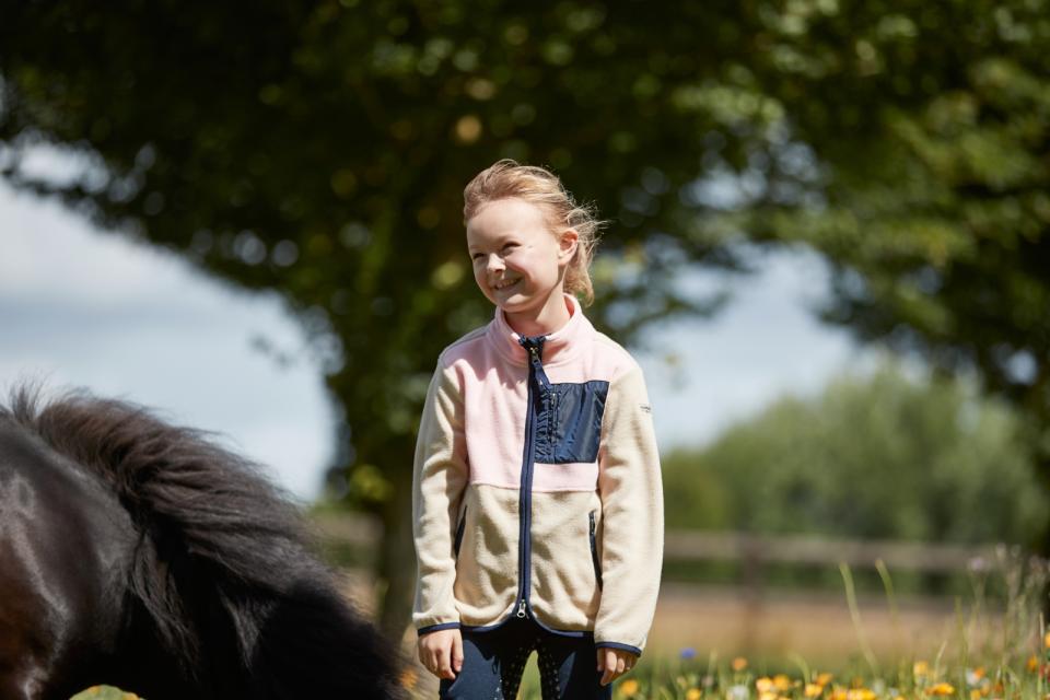 Equipage Minna Zip Fleece Reitjacke für Kinder