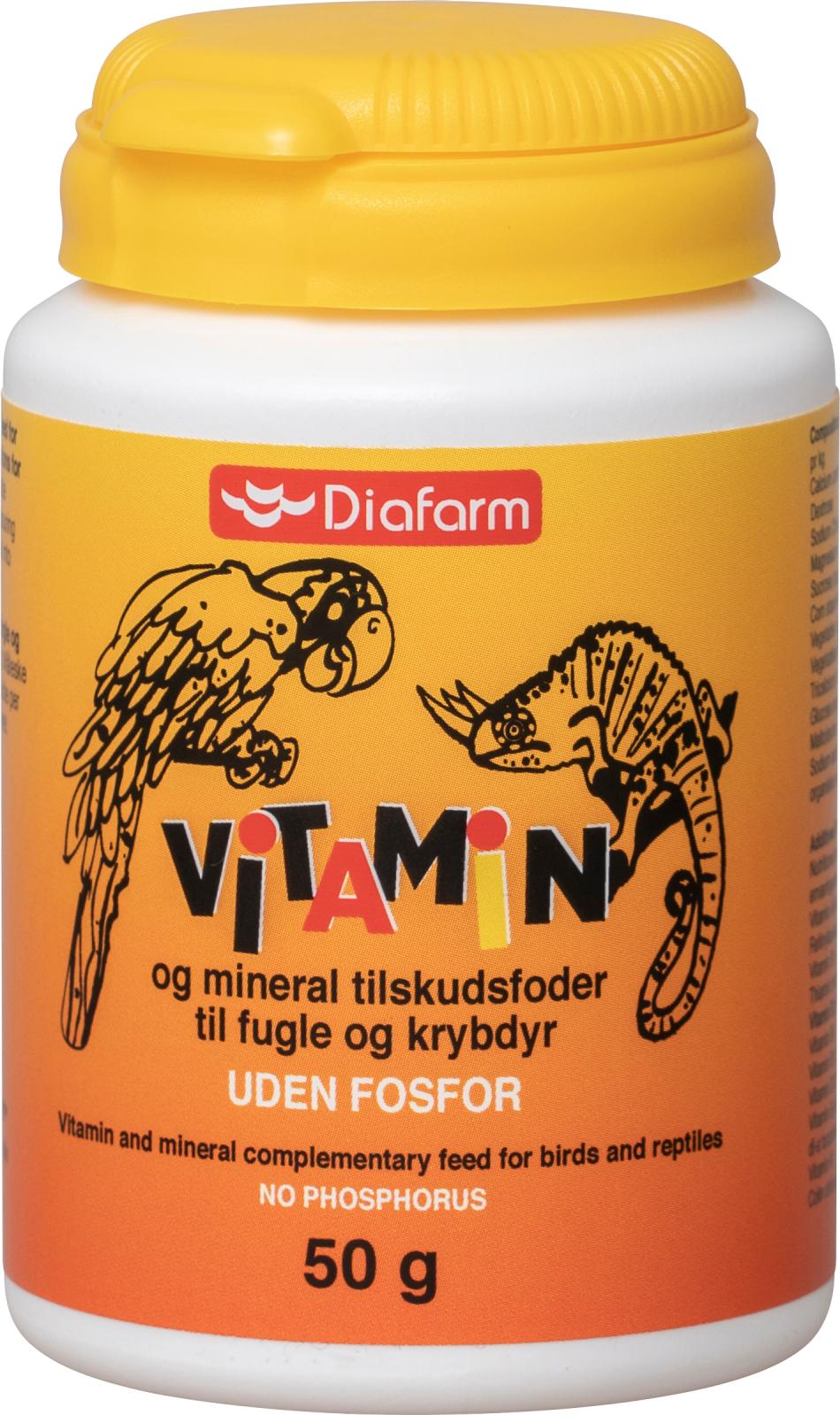 Vit+Min Mischung: Vögel und Reptielien