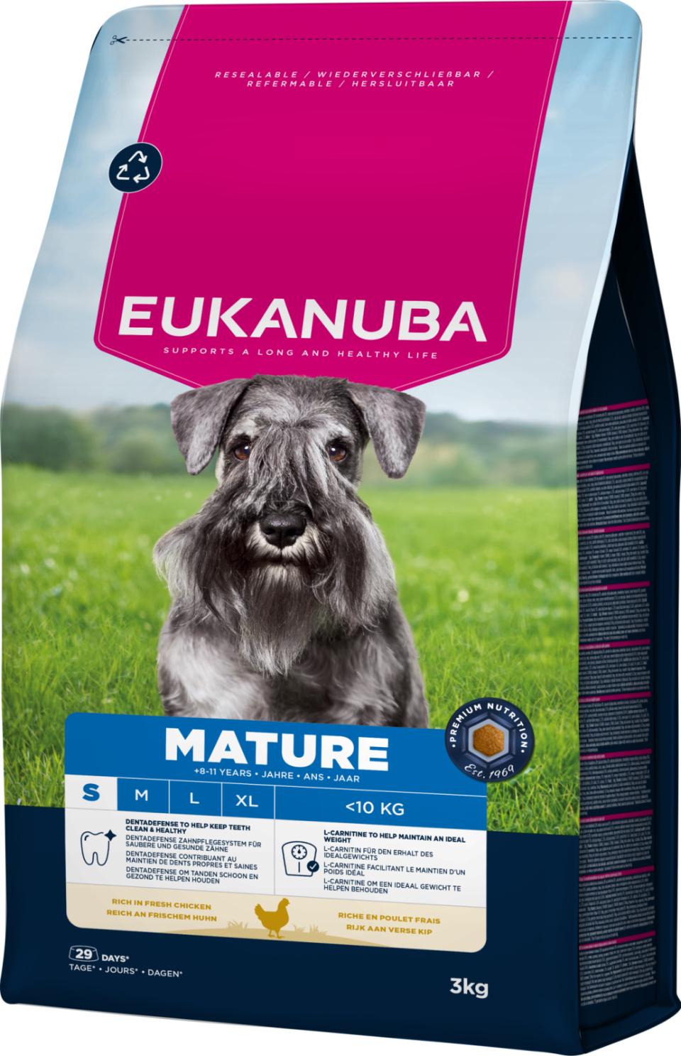 EUKANUBA Mature Small Breed Chicken