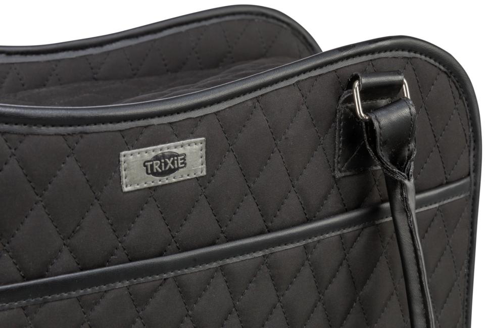 Amina carrier, 18 × 29 × 37 cm, black