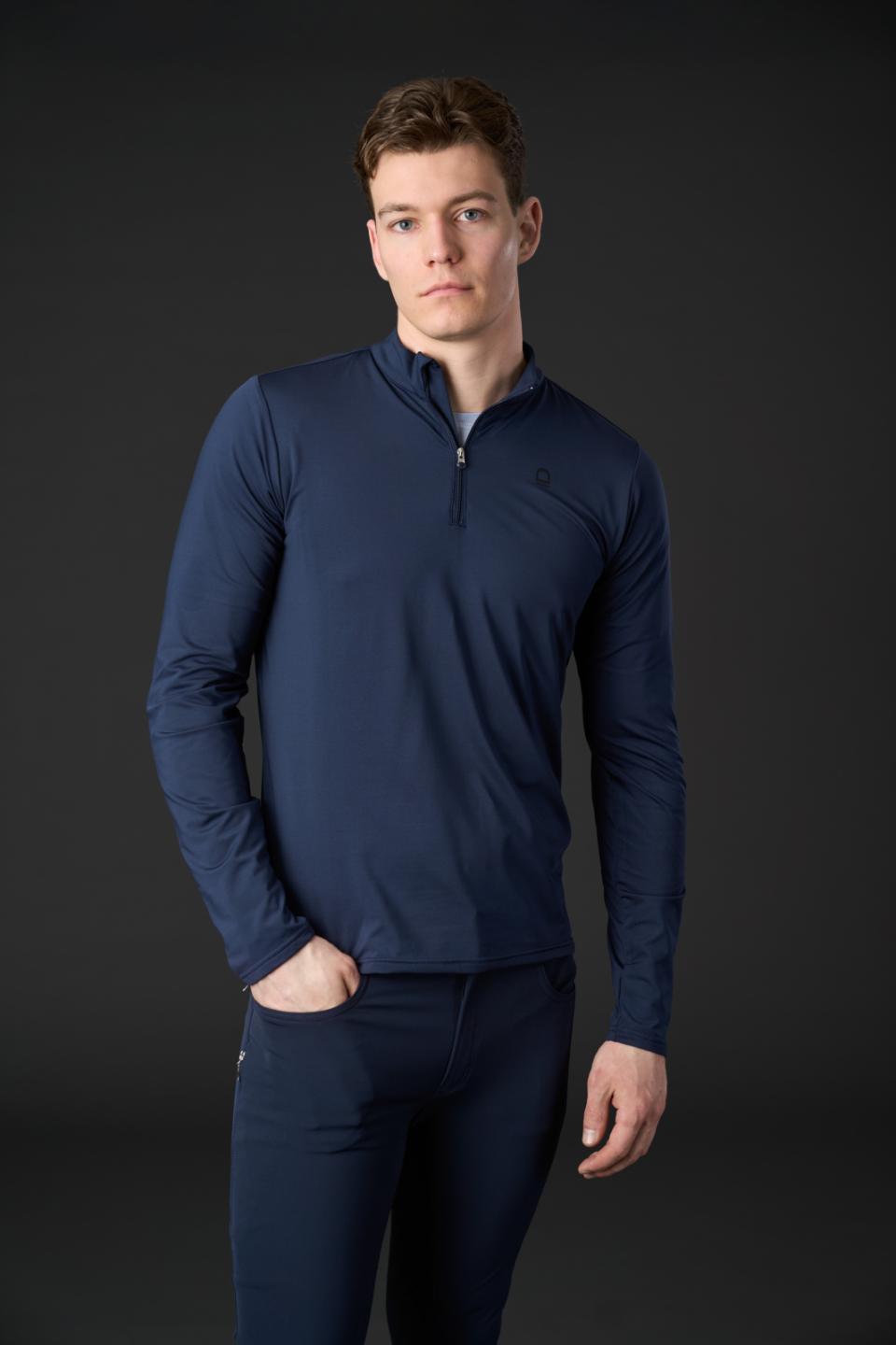 Equipage MEN Steve half-zip Langarm Reitpullover