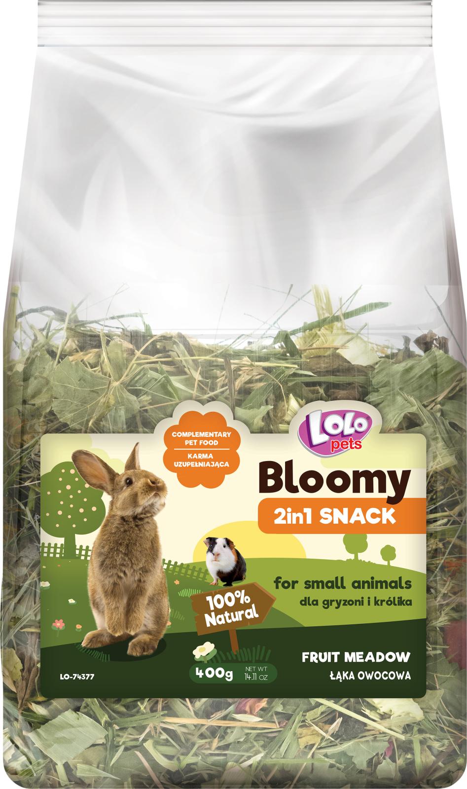 Bloomy 2in1 Snack - fruit meadow f/rodents and rabbits