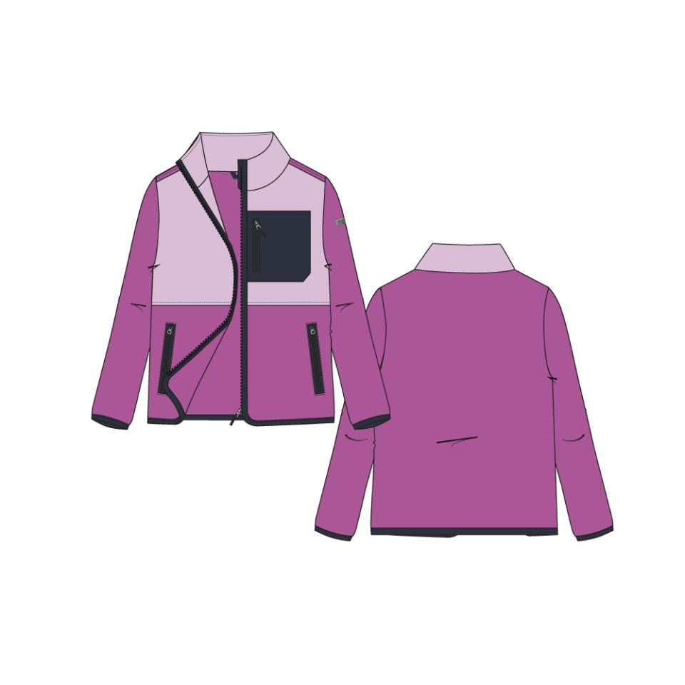 Equipage Minna Zip Fleece Reitjacke für Kinder