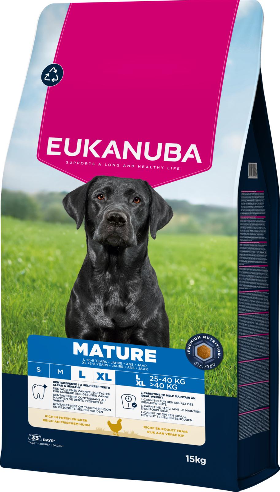 EUKANUBA Mature Large Breed Chicken