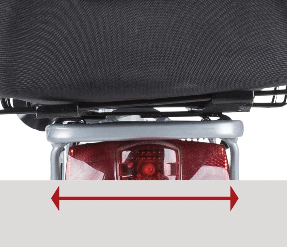 Dog Bicycle Basket Long for Bike Racks