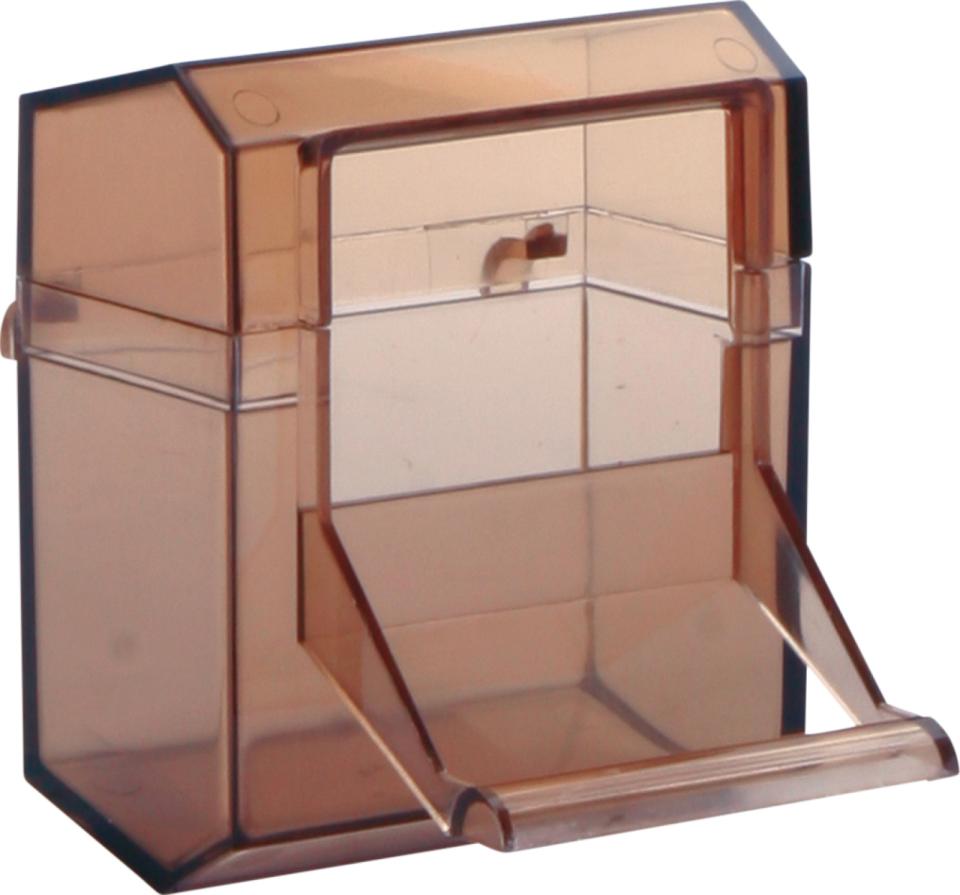 Food Bowl with Landing Perch, Plastic