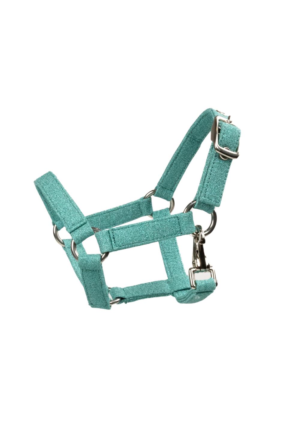 My Hobby Horse Halter, blue glitter