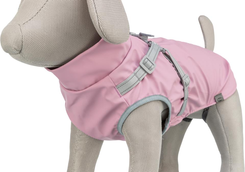 Trixie Pontis rain dog coat with harness
