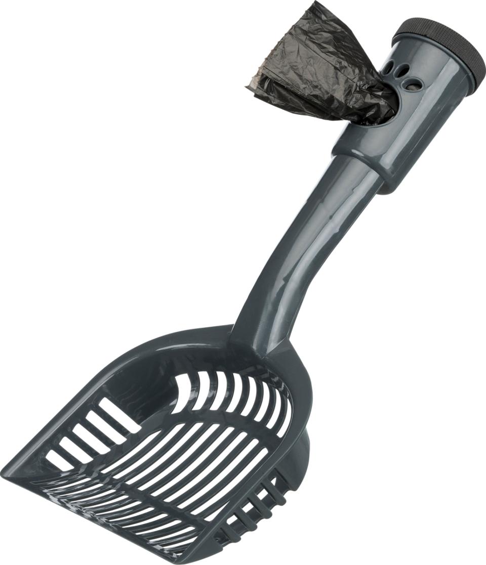 Streuschaufel mit Kotbeuteln