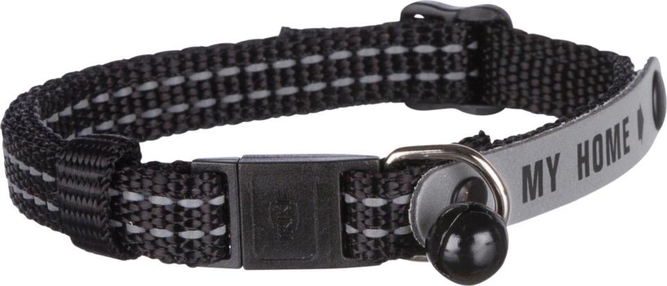 Katthalsband med Adressfack