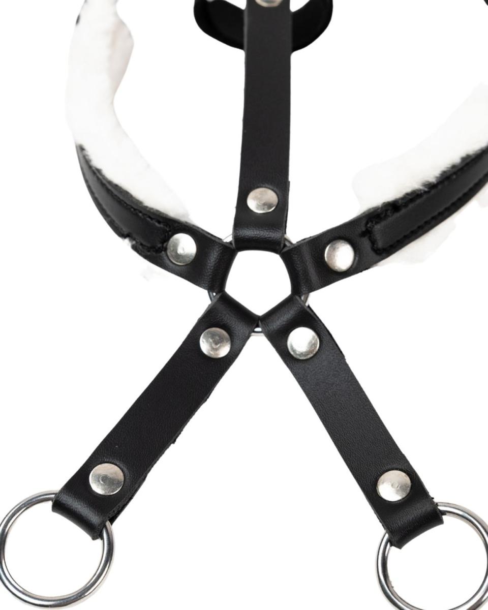 My Hobby Horse-martingal, svart