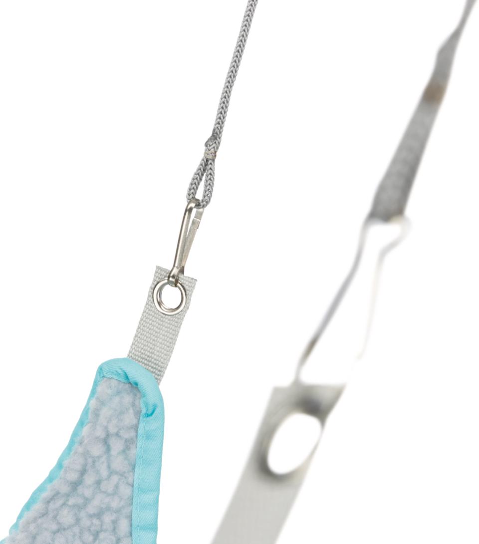 Hängebrücke mit Hängematte