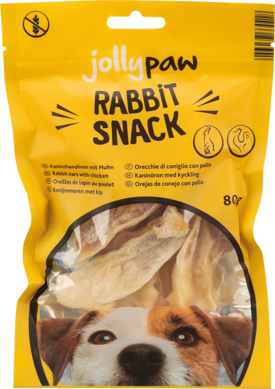 Jolly Paw Kaninører med kylling