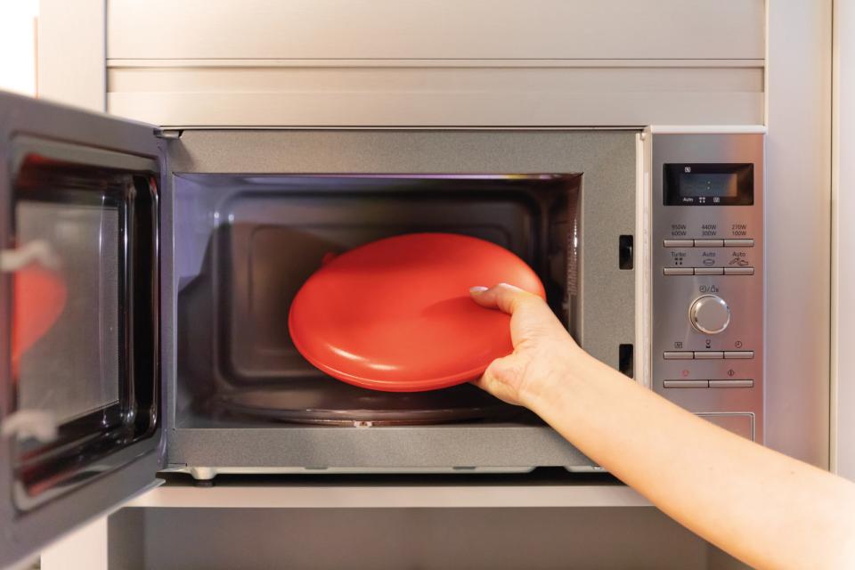 Heat Cushion for Heating in a Microwave