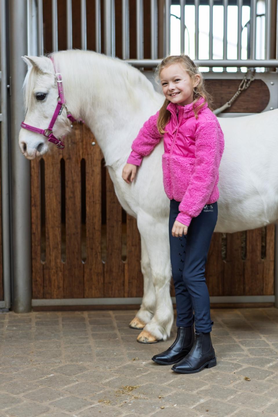 Equipage Vega Teddy-Reitpullover für Kinder