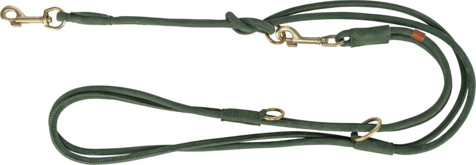 Trixie Pure Adjustable Lead, round-sewn leather